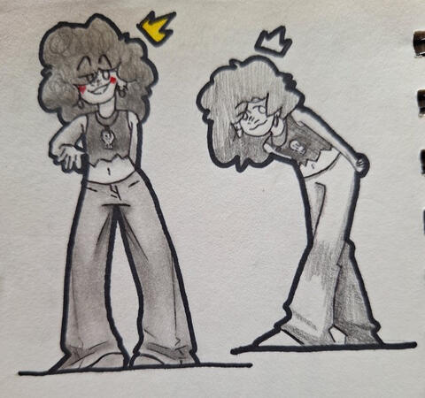 Two people (flat wip) + full = 8